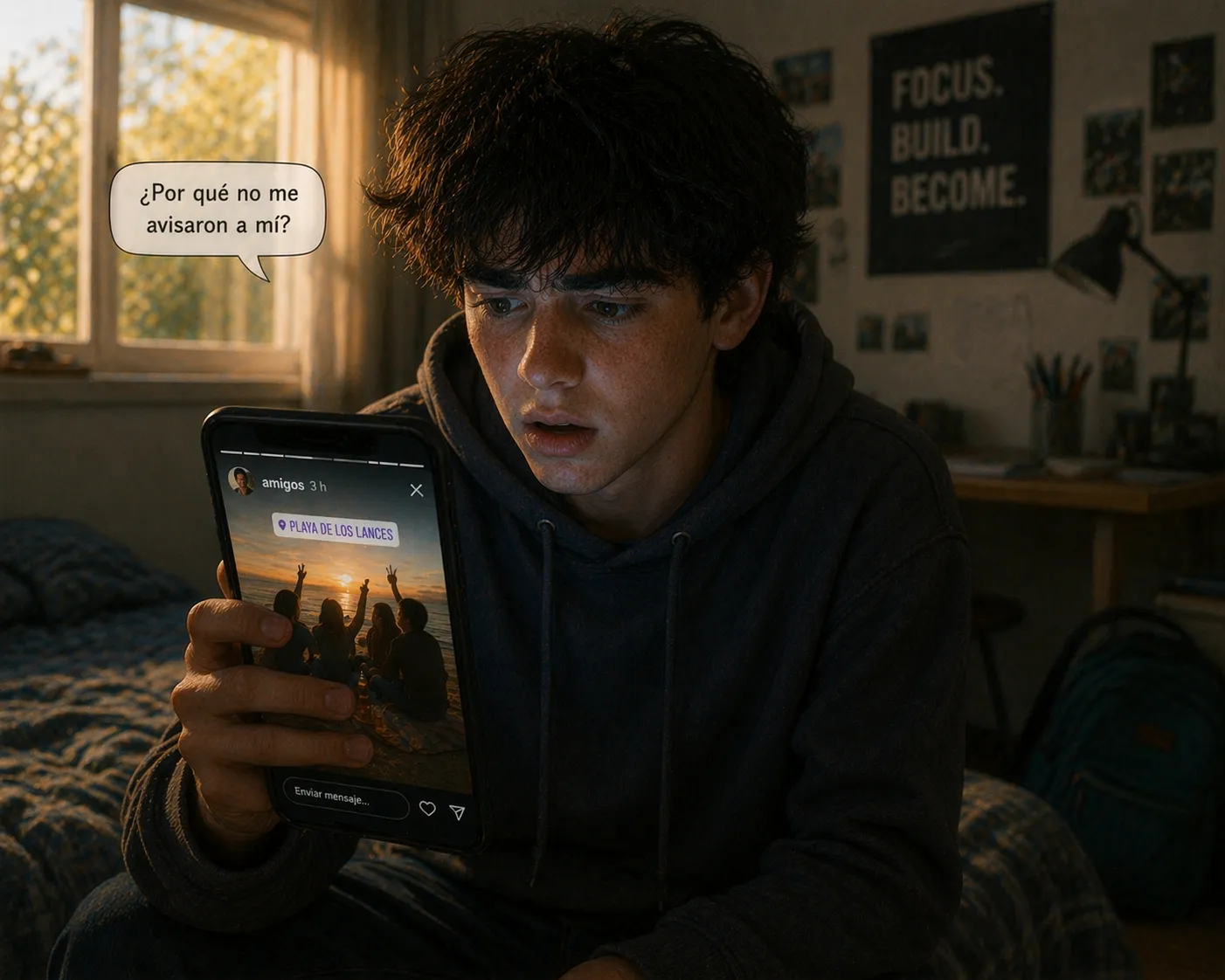 Leo ve una historia grupal sin él: '¿Por qué no me avisaron a mí?'