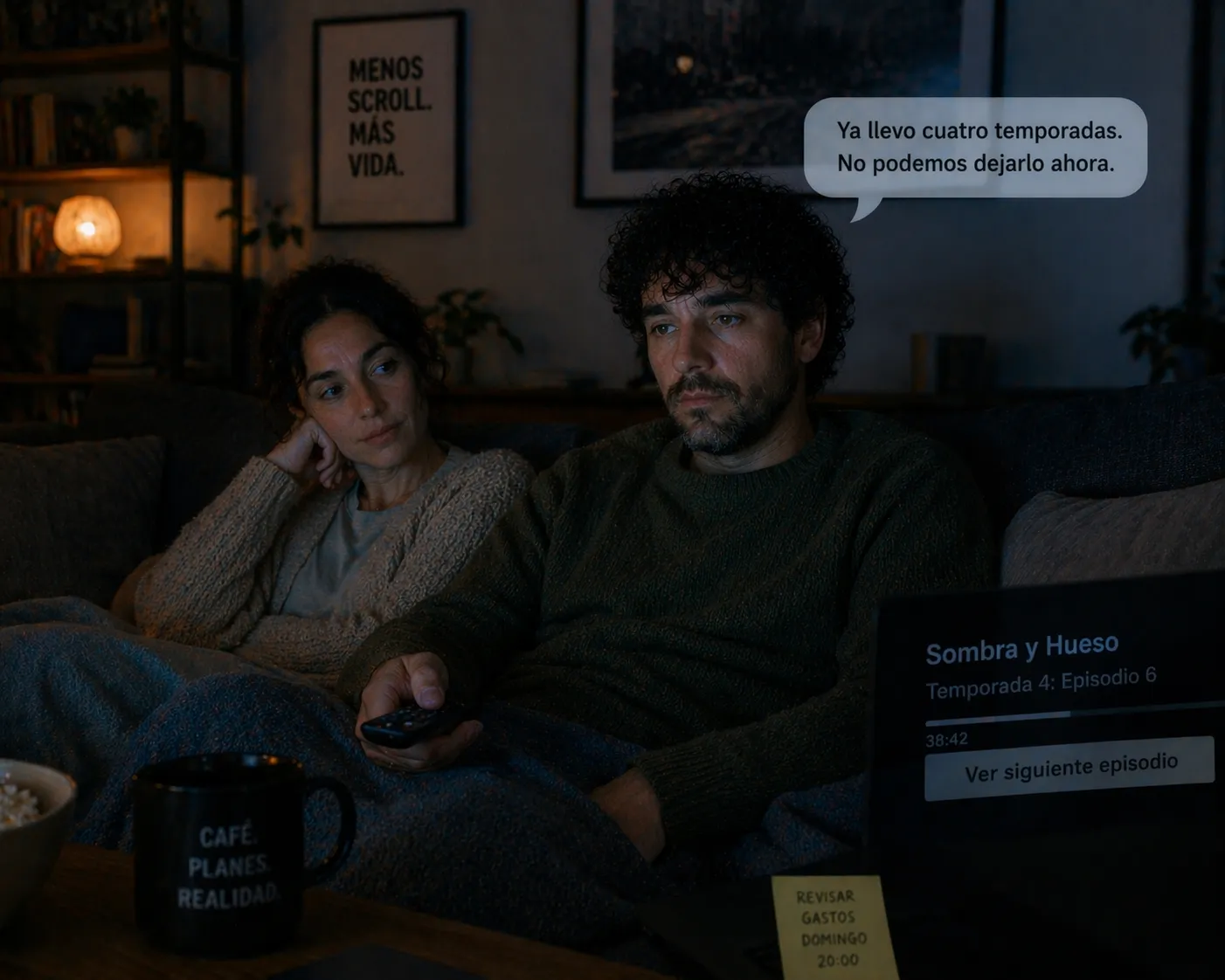 Marcos ve la temporada 4 por inercia: 'Ya llevo cuatro temporadas. No puedo dejarlo ahora.'