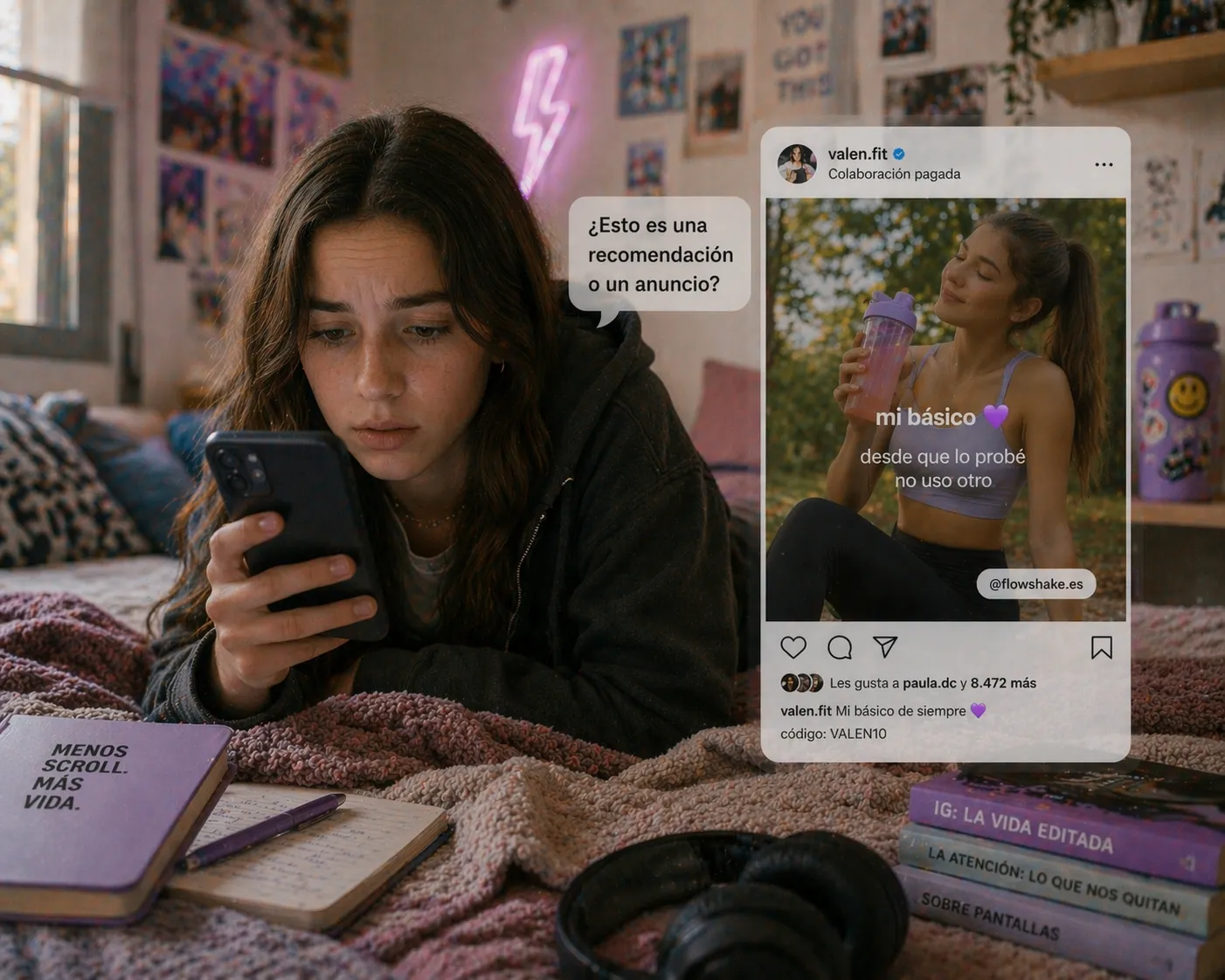 Vera duda si es anuncio o recomendación: '¿Esto es una recomendación o un anuncio?'