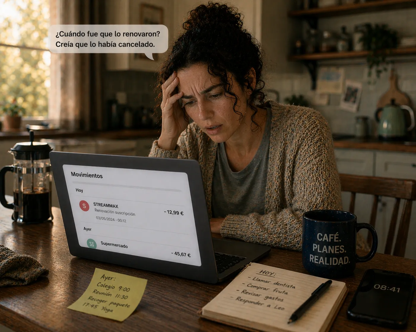 Inés descubre una renovación inesperada: '¿Cuándo fue que lo renovaron? Creía que lo había cancelado.'