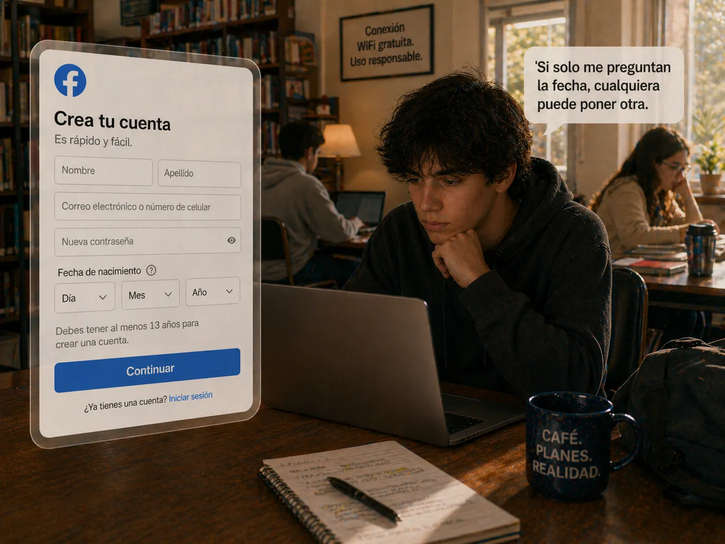Leo (13 años) — Si me quitan Instagram, ¿cómo quedo con mis amigos? ¿Por WhatsApp como los viejos?